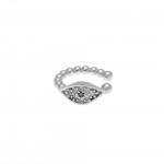 Σκουλαρίκι ασημένιο ear cuff Gregio 58020