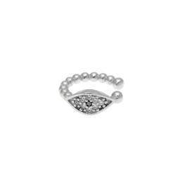 Σκουλαρίκι ασημένιο ear cuff Gregio 58020