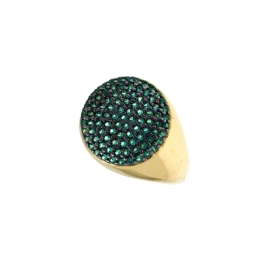 Silver ring Gregio 59178