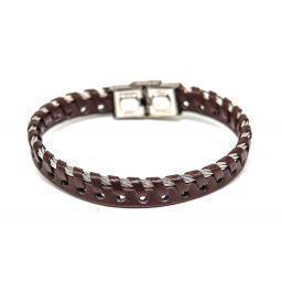 Male stainless steel bracelet ΑΒΡ10009