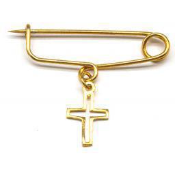 Silver safety pin ΠΚ10068