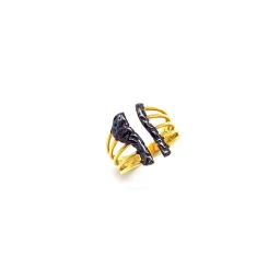 Silver ring Exis 159626