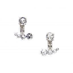 Silver earring Exis Θ31519W