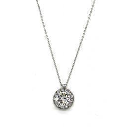 Silver necklace Exis E52129WS