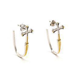 Silver earring Jools JE2425.1