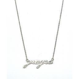 Silver necklace ΚΟ10152