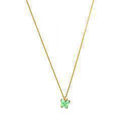 Silver necklace Exis E53599GG