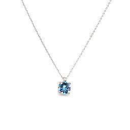 Silver necklace Exis E52659AQS
