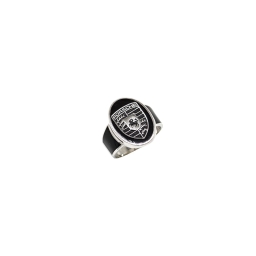 Male silver ring ΑΔ1015