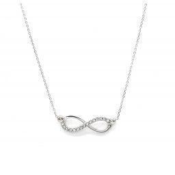 Silver necklace Exis E52529WS