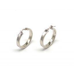 Silver hoop earring CR50300CW