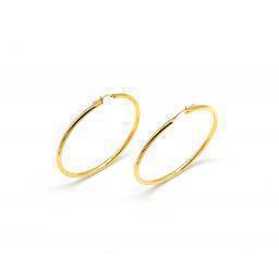 Silver hoop earring CR50326JG