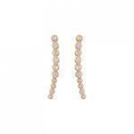 Silver earring ear climber EH020P