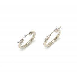 Silver hoop earring CR50375AW