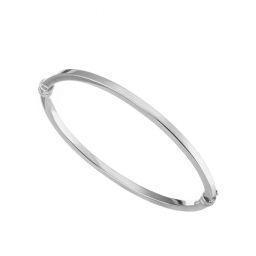 Silver bangle bracelet ΒΧΑ177S