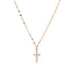 Silver necklace cross 04-07-2130RG