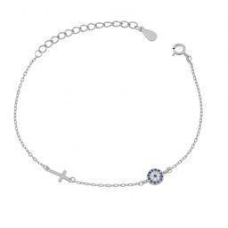 Silver bracelet BE364
