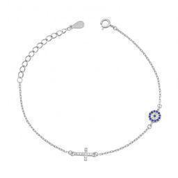 Silver bracelet BE369
