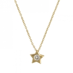 Silver necklace NZ829P