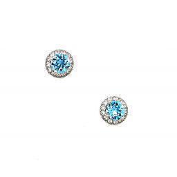 Silver earring Exis E32129AQS