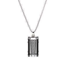 Men's steel necklace with chain13-07-0015