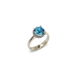 Silver ring Exis 161019AQS