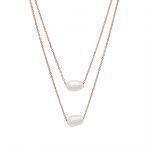 Silver necklace ZN1831RG
