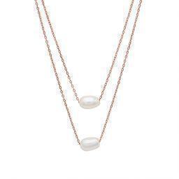 Silver necklace ZN1831RG