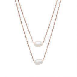 Silver necklace ZN1831RG