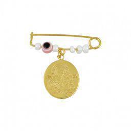 Silver safety pin MK2045G