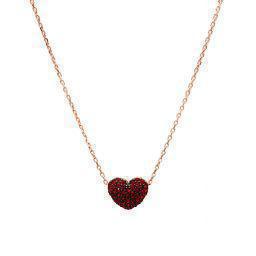 Silver necklace Exis H57099RRG