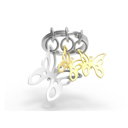 Μπρελόκ Metalmorphose Butterfly Design TM079-02