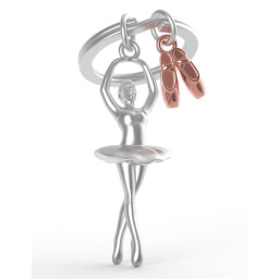Μπρελόκ Metalmorphose Ballet and shoes TM220-02