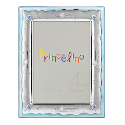 Ασημένια παιδική κορνίζα Prince Silvero MA/143D-C