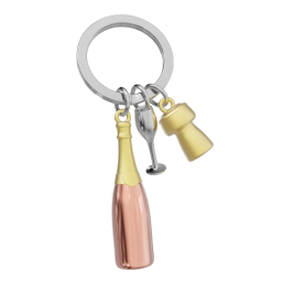 Μπρελόκ Metalmorphose Lifestyle collection-Champagne Rose TMH154-02